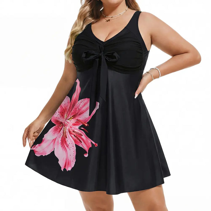Schwimmkleid – 2-teilig, Plus Size - 35