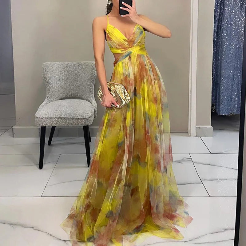 Carola™ - Bezauberndes Maxikleid mit Blumendruck