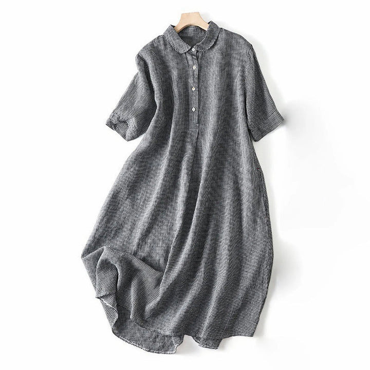 Selin™ - Lockeres Midi-Hemdkleid