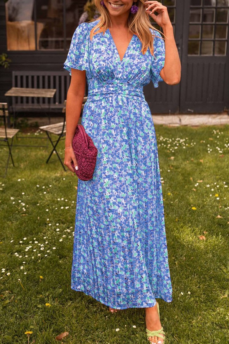 Lorelei™ - Langes Blumenkleid