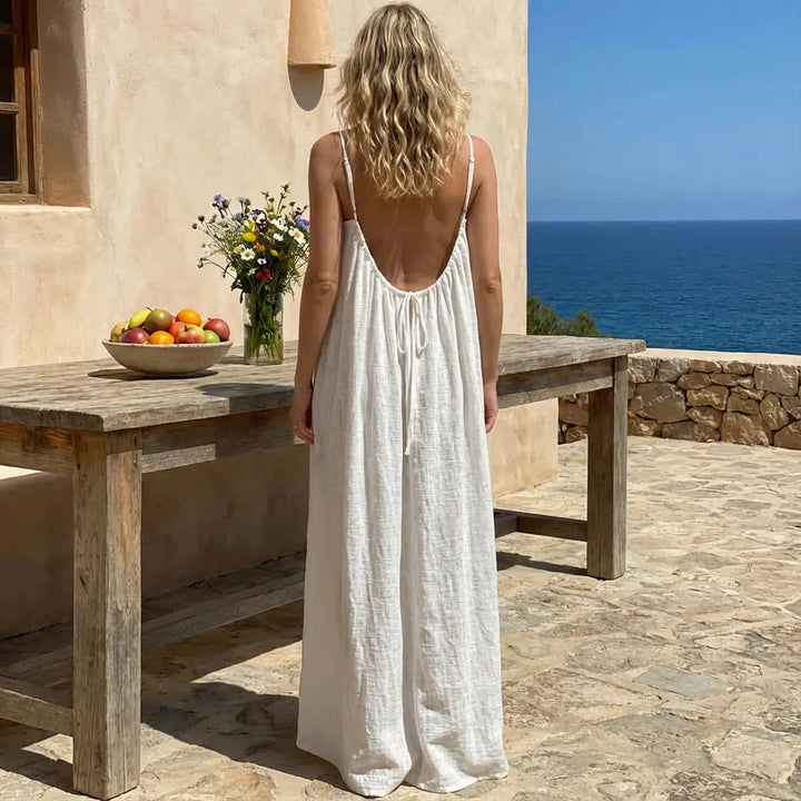 Sommerkleid – Ärmelloses Cami-Maxikleid - Lifestyle